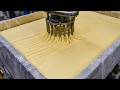 This is How The World's Softest Mattresses Are Made (Like Giant Cakes)