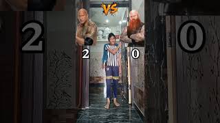 The Rock vs Erick Rown #wwe #play #therock #erickrowan #shots #youtube