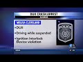 DUII Crash Arrest