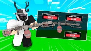 Using the Overpowered PYRO KIT Buff in Roblox Bedwars...