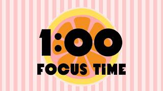 1 Minute Timer | Silent, Simple Classroom Countdown