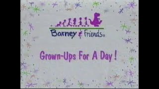 Barney Friends Grown Ups For A Day 1997 Pbs Kcet