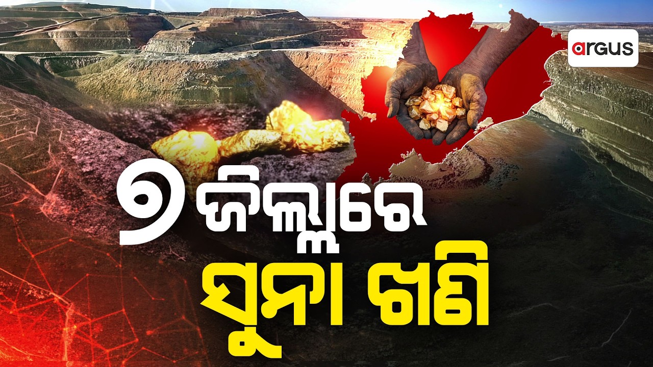 Exciting Gold Discovery in Odisha: Mines Found Across 7 Districts | Argus News