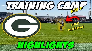 Reacting to Packers TRAINING CAMP Highlights Day 7!