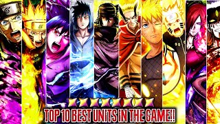 Top 10 BEST Units in NARUTO X BORUTO Ninja Voltage