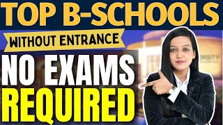 Top MBA / PGDM Colleges Offering Direct Admissions ✅ No Entrance Exams Required 🔥#mba