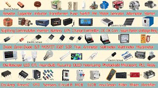 All Electrical & Electronics Components Explained in 2 Minutes | Basic to Advanced
