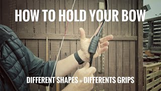 How to hold your bow? - Archery FAQ