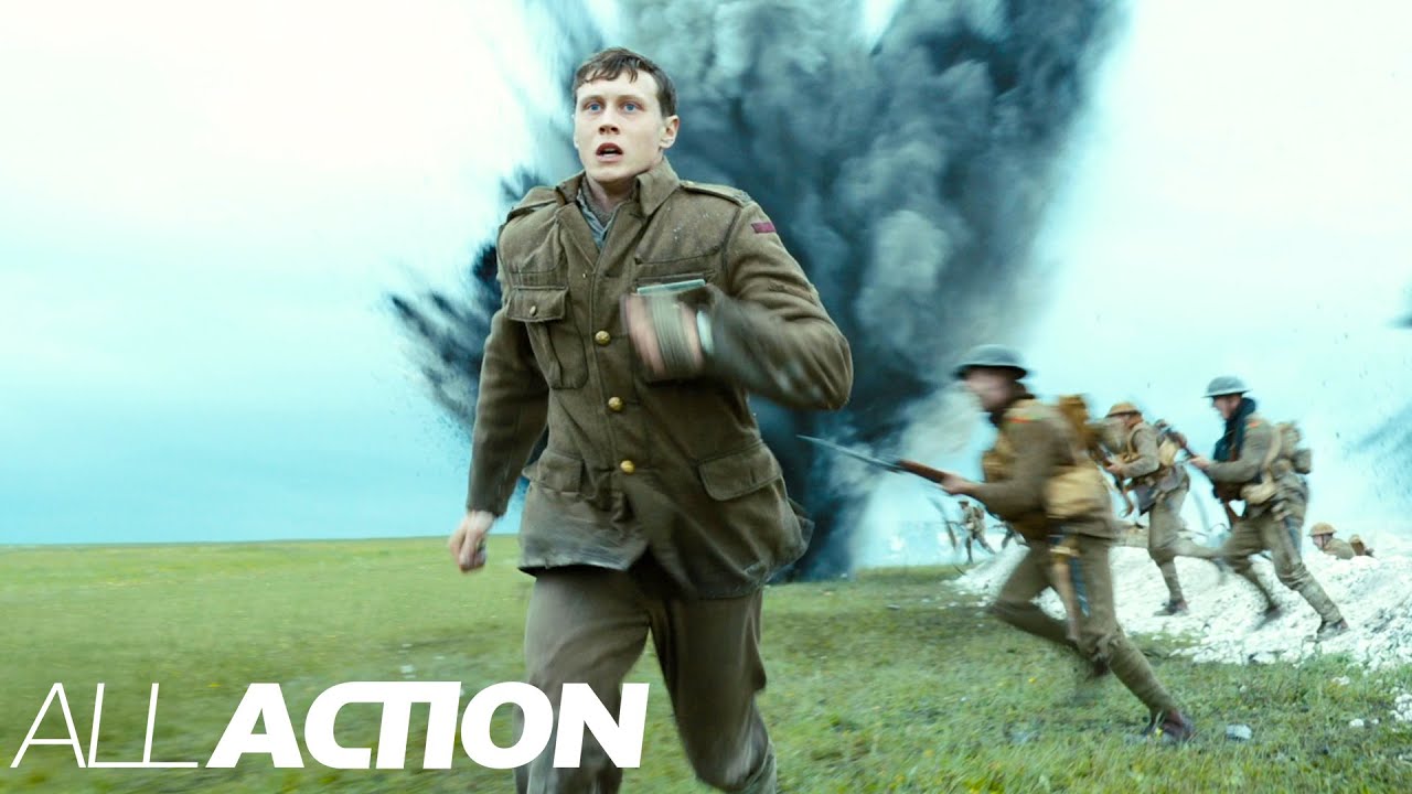 EPIC Battlefield Run Scene | 1917 | All Action