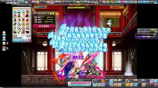 메이플스토리 히어로 한가위 시즌 무릉 60층 14분대 (KMS 190916 Lv 260 Hero Mu Lung Dojo 60F clear)