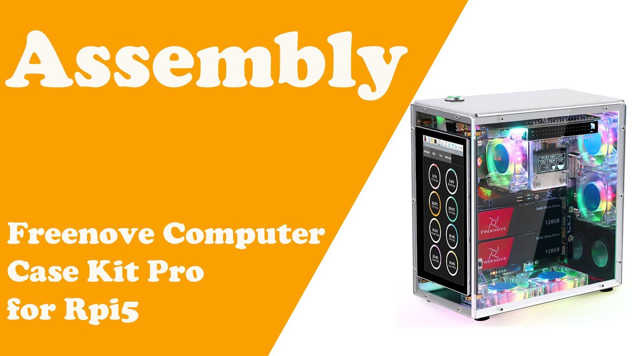 1. Assembly | Tutorial of Freenove Computer Case Kit Pro for Raspberry ...