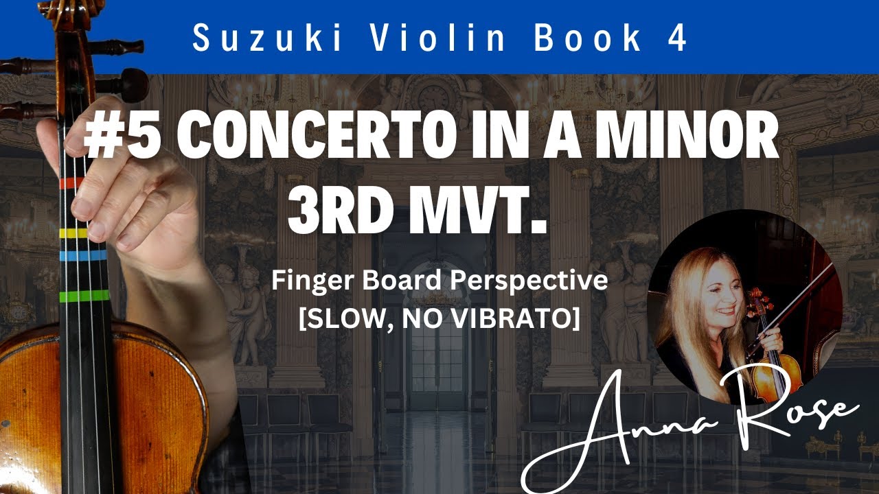 Concerto in A Minor 3rd Movement Vivaldi | Suzuki Violin Book 4