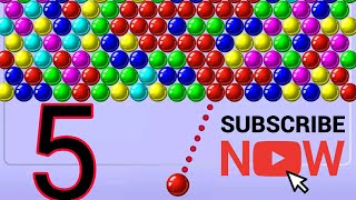 Bubble Shooter Level 5 Gameplay 🔥 Satisfying & Relaxing Puzzle Game screenshot 3