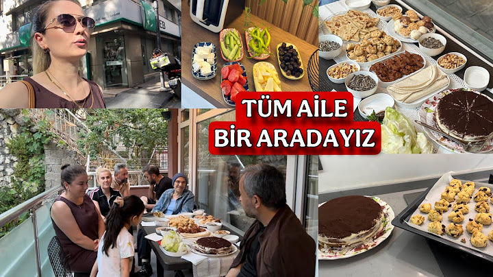 GÖRÜMCEMLER AKŞAM ÇAYINA GELDİ😍UZUN ZAMAN SONRA HEP BİR ARADA🫶ÇAY SOFRAMIZ✅HEDİYE ALMIŞ☺️DUA İSTERİM