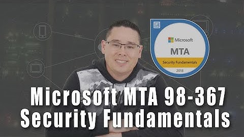 The CIA Triad | Domain 1: Microsoft MTA 98-367 Security Fundamentals Course