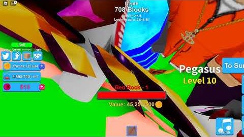 Mining 1000 Blocks Deep in Mining Simulator! | Roblox