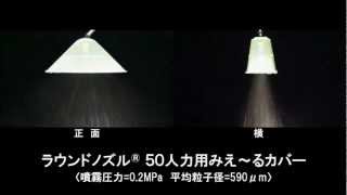 ラウンドノズル®５０人力用みえ～るカバー