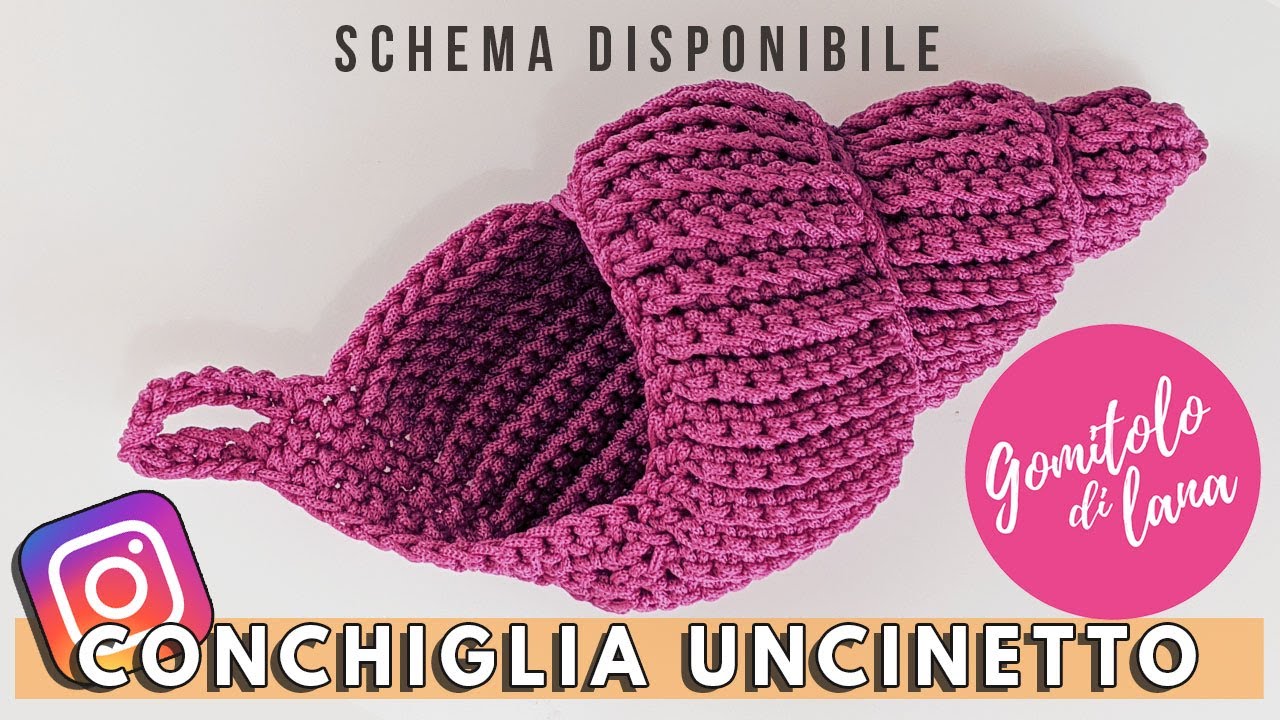 Conchiglia Uncinetto 3d Sea Shell Tutoril Amigurumi Uncinetto Conchiglia A Cono Di Instagram Youtube