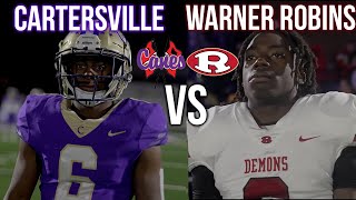 I CAN WATCH THIS 1000 TIMES !!!! BIGGEST GAME IN THE STATE !!!!! WARNER ROBINS VS CARTERSVILLE !!!