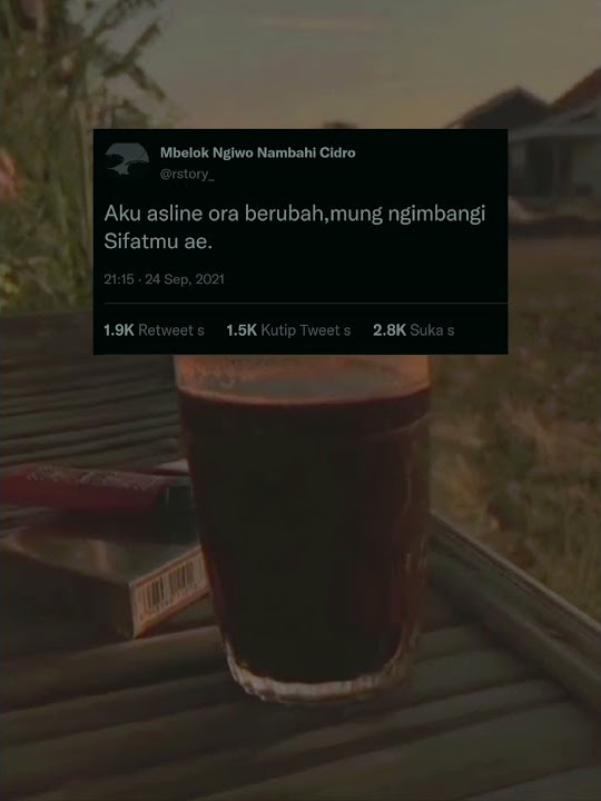 Story Wa Quotes||Iso Tanpo Kowe Newww