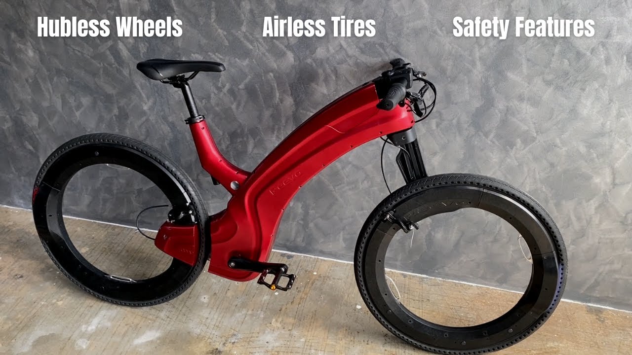 reaccionar Fraternidad Grillo Alguien ha creado una bicicleta cuyas ruedas funcionan sin radios. Y ya se  puede comprar en España