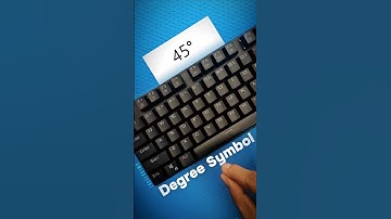 Degree symbol shortcut | #computer #asmr #learning #msword #windows