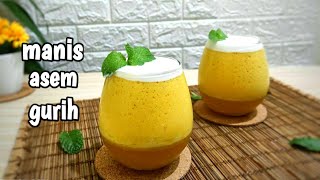 BIKIN ES NANAS PAKE SANTAN DAN MADU | ASEM MANIS GURIH