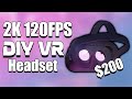 DIY VR Headset With 120FPS and 2K - Linux Running On The Quest 2, DIY Accessories & Much Much More!