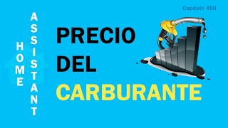 Precio del CARBURANTE en Home Assistant