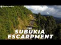 The rift valley through subukia escarpments kenya the equator