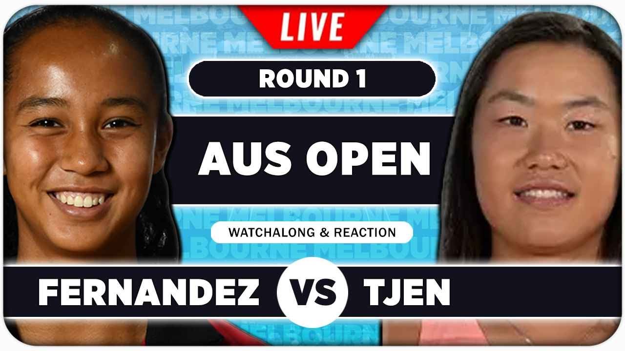 FERNANDEZ vs TJEN • Australian Open 2026 • LIVE Tennis Watchalong