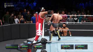 WWE 2K20 Undisputed Era vs The Street Profit WWE Tag Team Championship SuperShowdown 6 4K