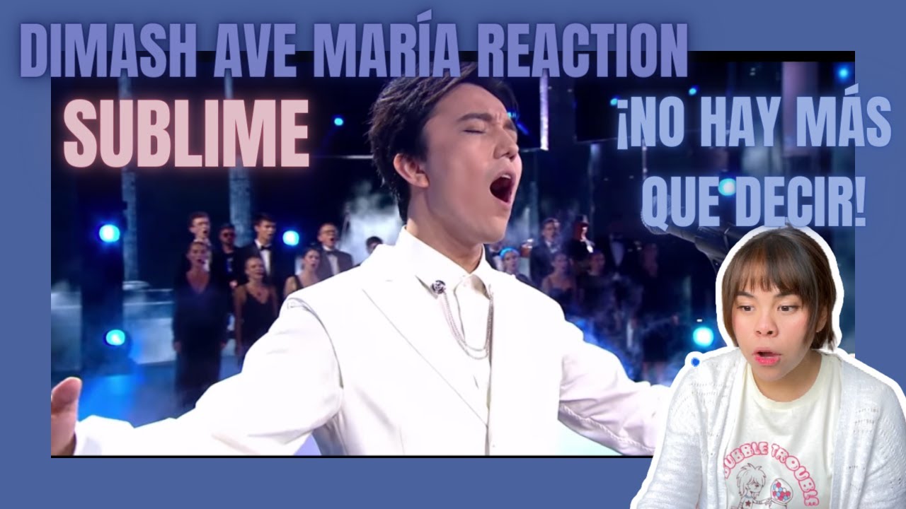 Dimash - AVE MARIA | New Wave 2021 ¡INIGUALABLE! / MX 🇲🇽 Reacción & Crítica