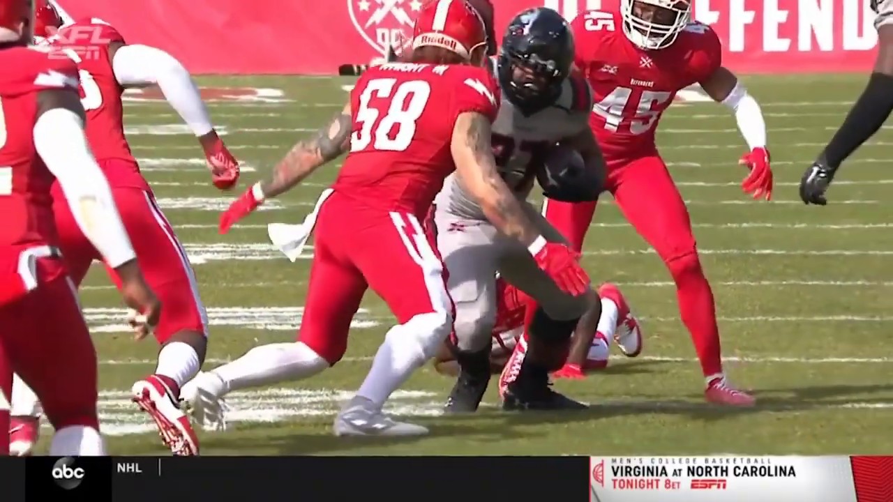 XFL New York Guardians vs DC Defenders Highlights  Week 2 Highlights