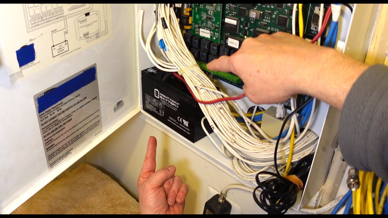 How to Replace a Security System Battery YouTube