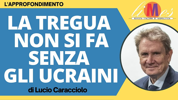 The truce cannot be made without the Ukrainians. The analysis by Lucio Caracciolo