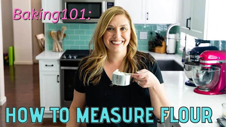 How to Measure Flour (Baking 101)