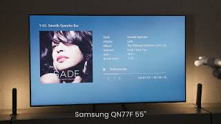 Samsung Qn77F / Speaker Test Resimi