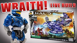 Mega Bloks Halo COVENANT WRAITH AMBUSH Live Build