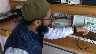 Measurement of A.C. Signal by using C.R.O | EREE | SOET | BGSBU