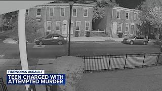 13-year-old charged with attempted murder after firework explosion injures man