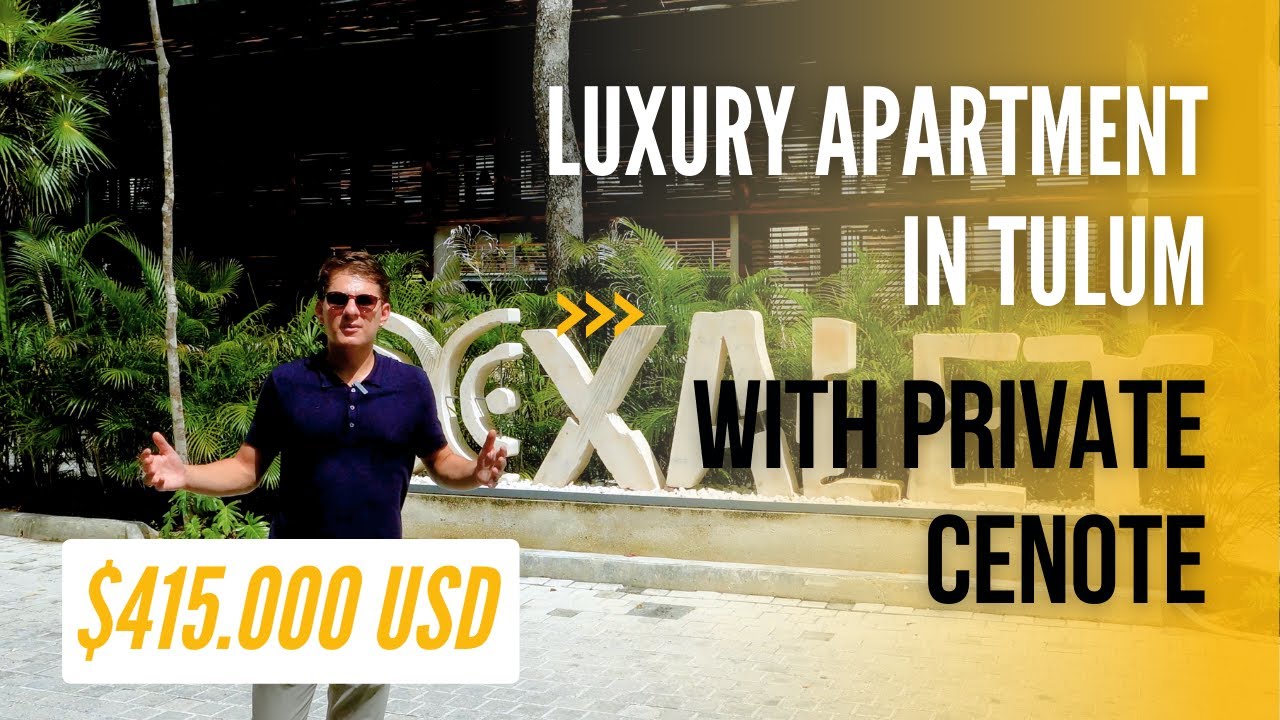 LUXURY TULUM APARTMENT WITH PRIVATE CENOTE | MINUTES FROM TULUM CENTRO ...