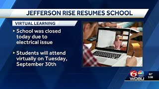 Jefferson Parish RISE closed Tuesday, classes held virtually