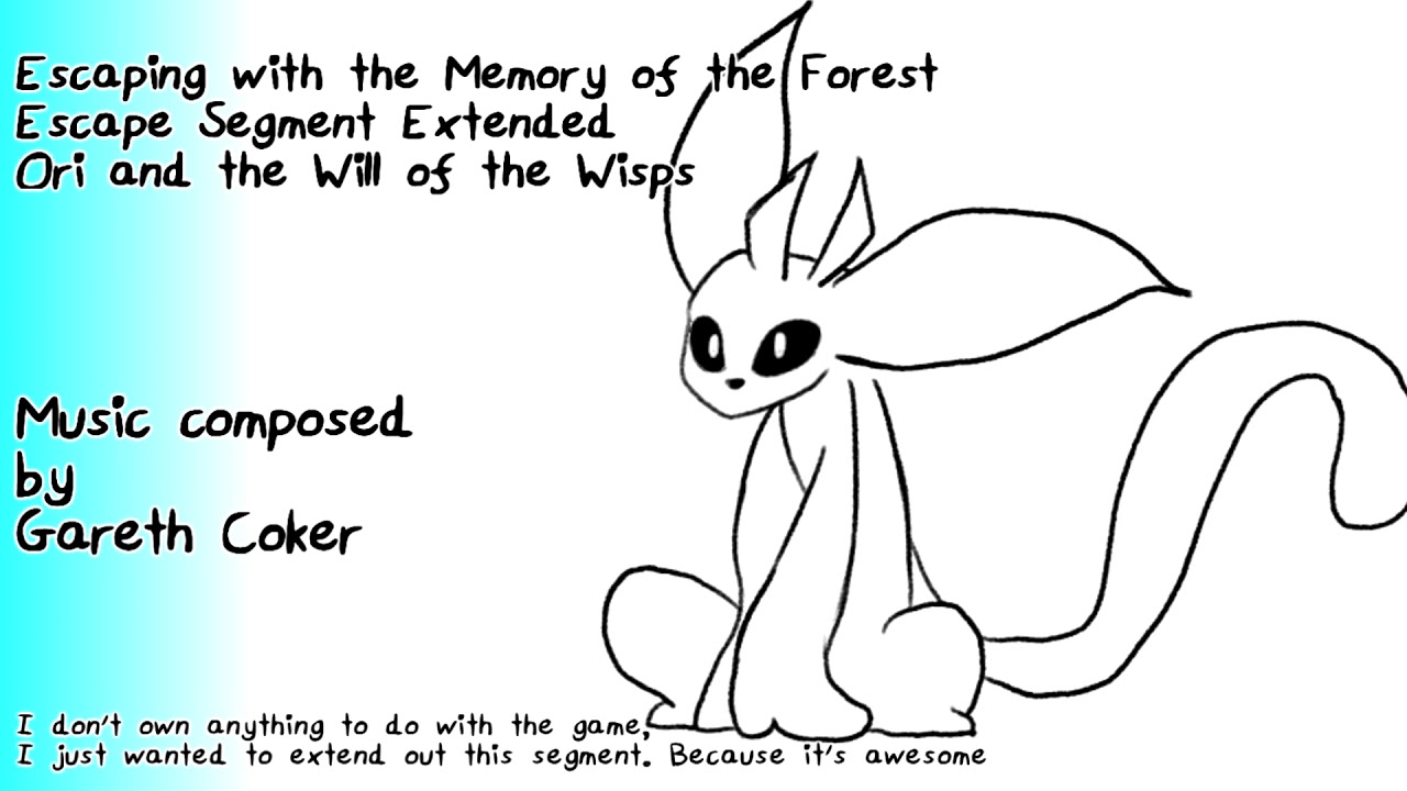 Ori and the Will of the Wisps OST Extended - Escaping with the Memory of the Forest (Escape Segment)
