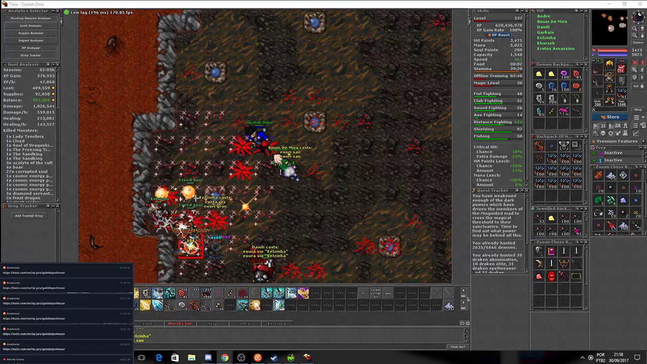 TIBIA - BOSS (THAIS) - YouTube