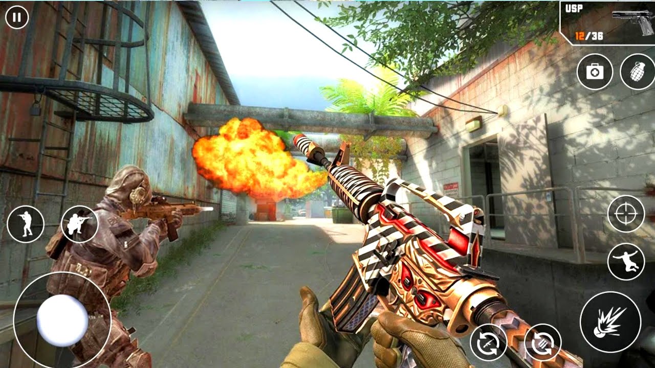 FPS Cover Strike 2020 : New Shooting games Offline v2.2 - Android gameplay #2