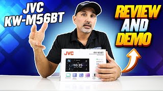 JVC KWM56BT Car Stereo Headunit Review and Demo with Apple CarPlay and Andriod Auto