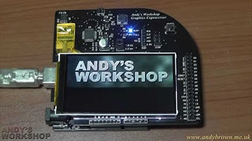 Arduino Uno with STM32 graphics accelerator (flash bitmaps demo)