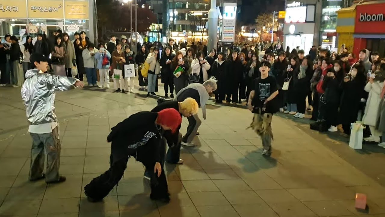 [STREET ARTIST] AQA. LONG TIME NO SEE. PASSION SINCHON BUSKING. 231202.