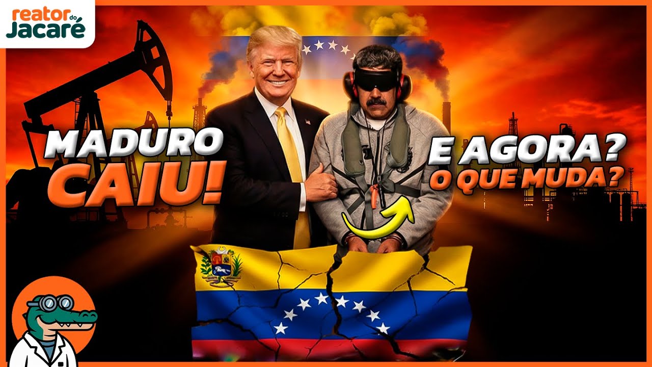MADURO CAIU: A Nova Guerra do Petróleo que Vai Mudar o Mundo (e o ...
